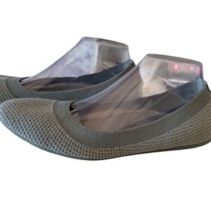 Allbirds Green Knit Ballet Flats Casual Comfort 10